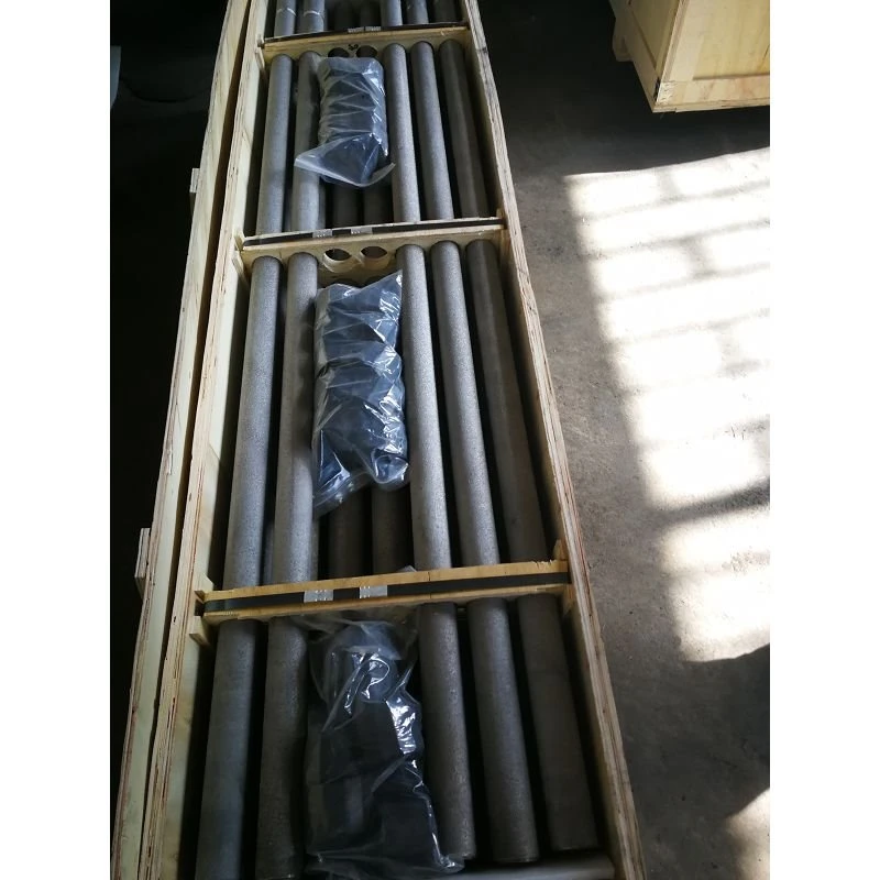 Anóid tubular iarann ​​teilgthe ard sileacain
